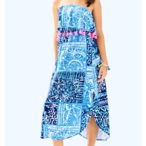 EUC Lilly Pulitzer Meridian Midi Dress M